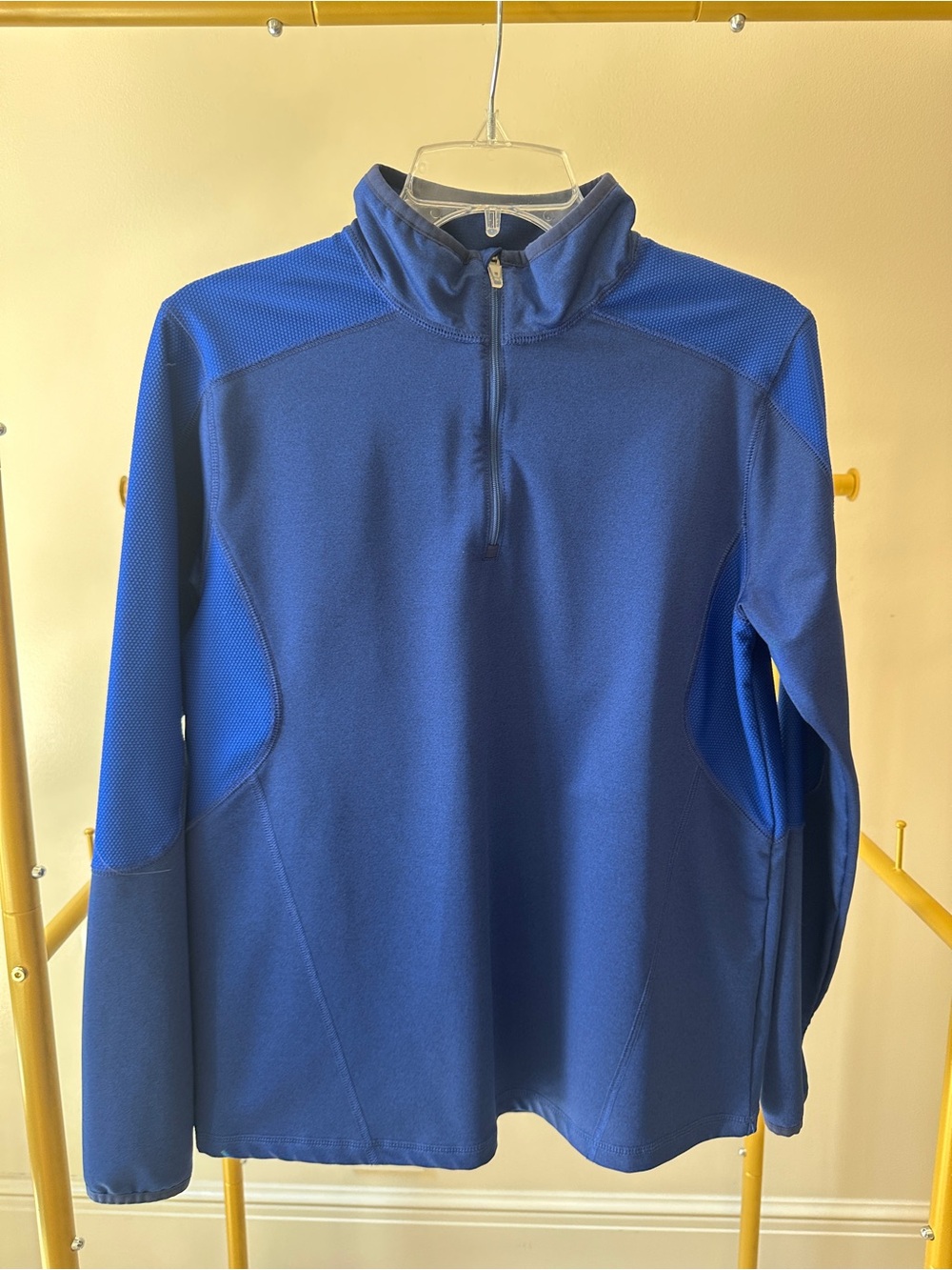 Boy's XL/18 Royal Blue L.L. Bean Quarter-Zip Performance Jacket